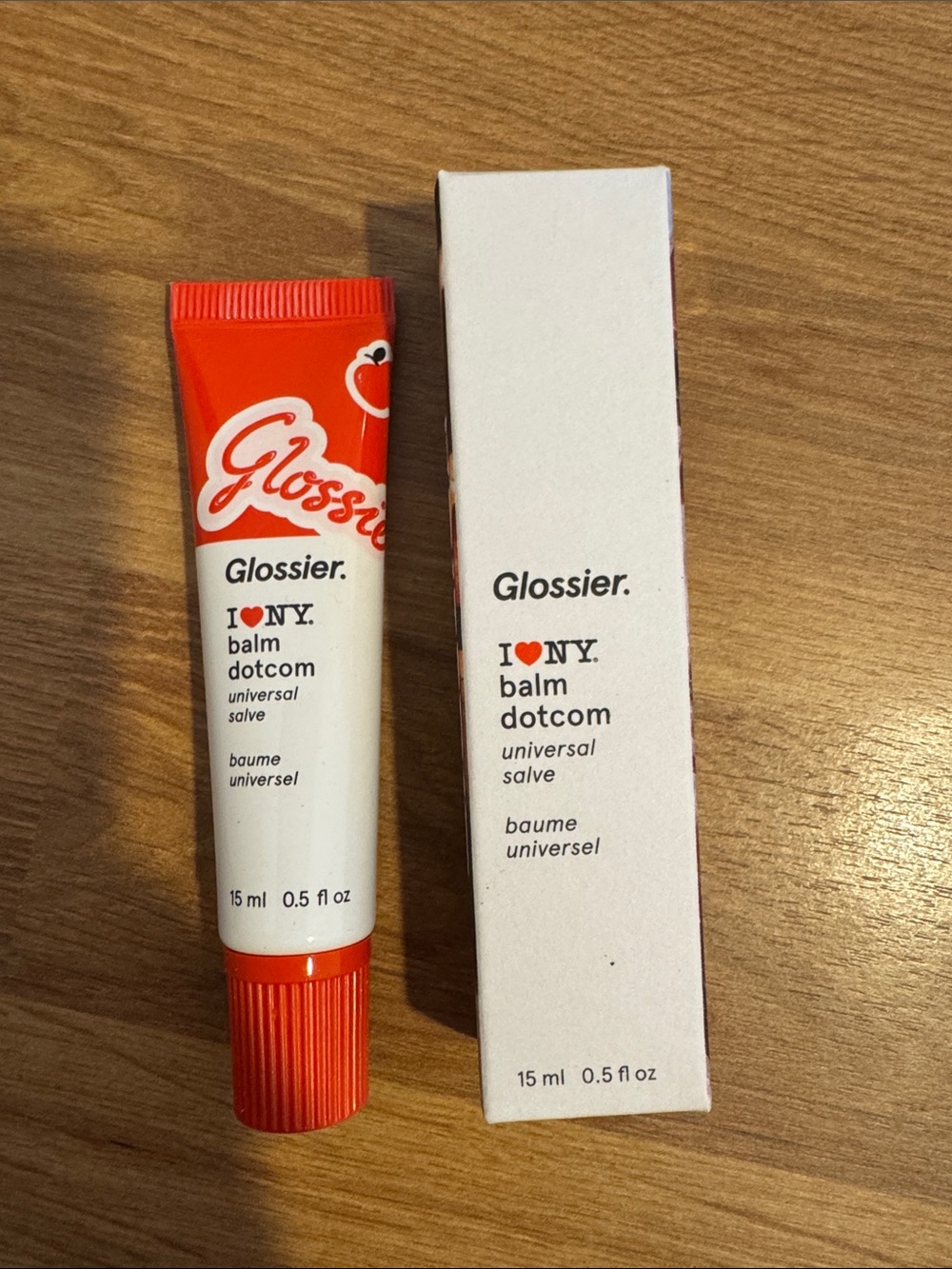 Glossier Balm Dotcom I LOVE NY - Full Size Boxed Limited Edition